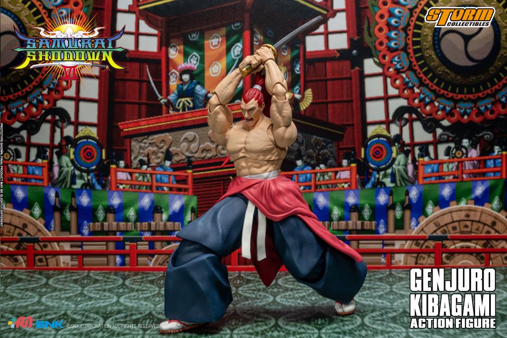 GENJURO KIBAGAMI SAMURAI SHODOWN STORM COLLECTIBLES