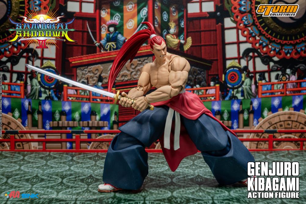 GENJURO KIBAGAMI SAMURAI SHODOWN STORM COLLECTIBLES