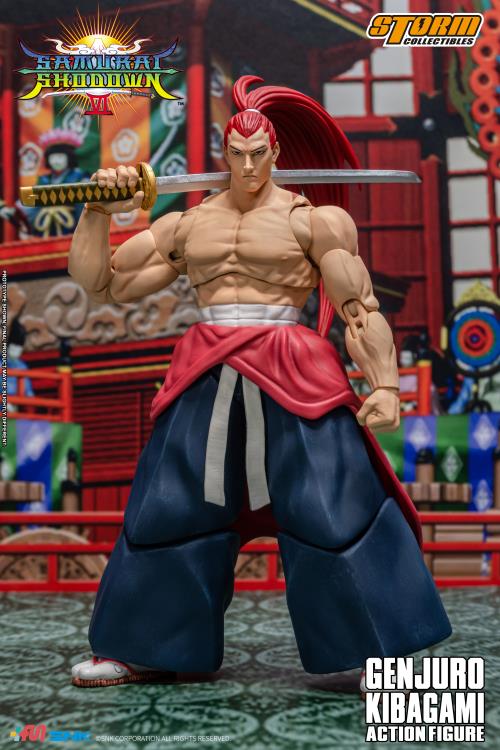 GENJURO KIBAGAMI SAMURAI SHODOWN STORM COLLECTIBLES