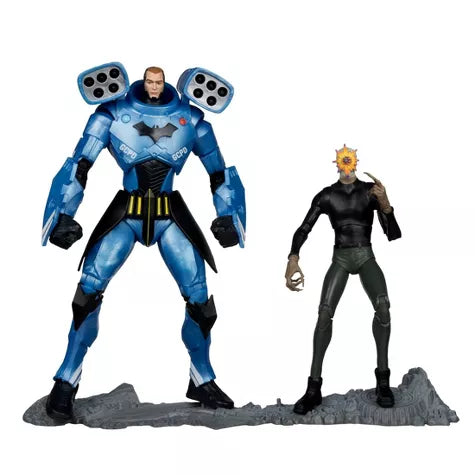 ROOKIE Y MISTER BLOOM DC MULTIVERSE MCFARLANE