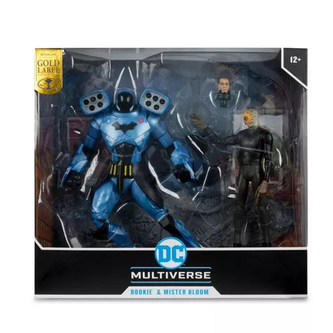 ROOKIE Y MISTER BLOOM DC MULTIVERSE MCFARLANE