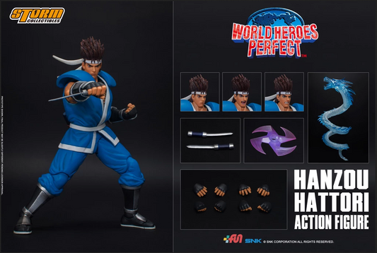 HANZOU HATTORI WORLD OF HEROES STORM COLLECTIBLES