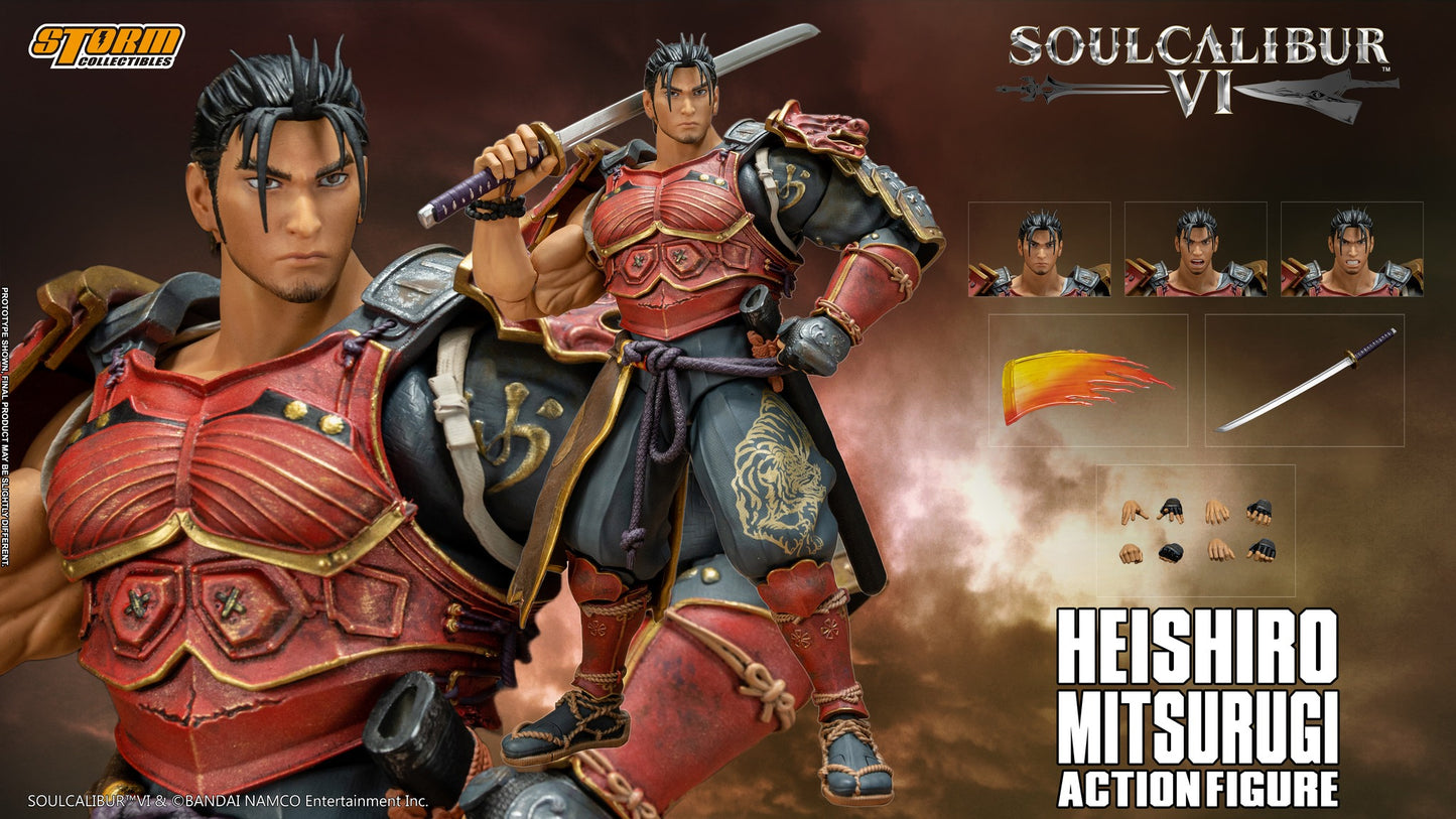 HEISHIRO MITSURUGI SOUL CALIBUR VI STORM COLLECTIBLES