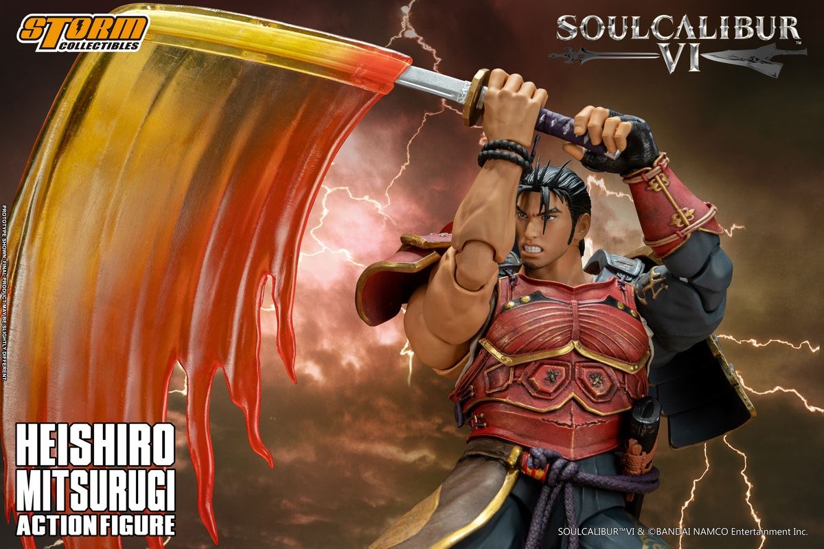 HEISHIRO MITSURUGI SOUL CALIBUR VI STORM COLLECTIBLES