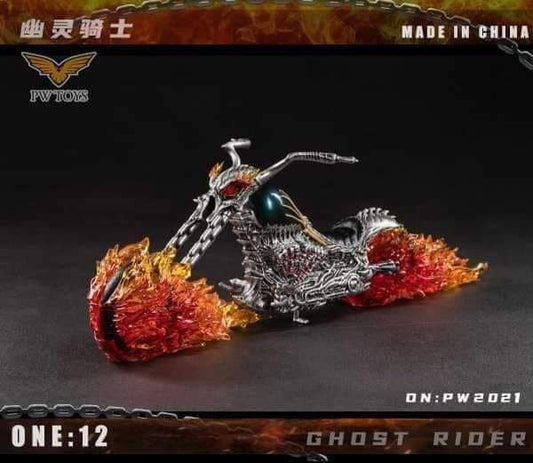 HELLCYCLE GHOST RIDER 1:12 PWTOYS