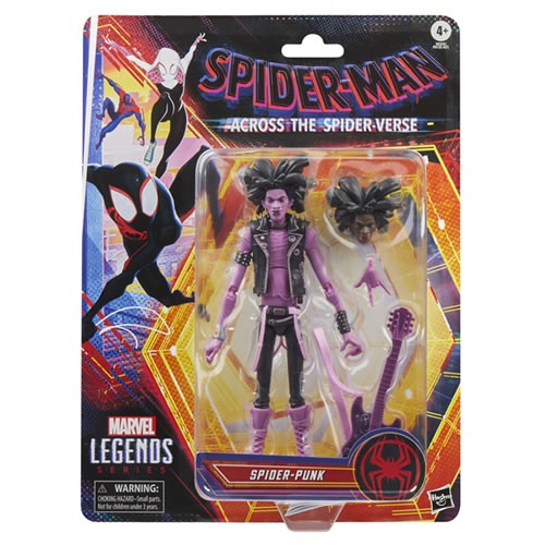 SPIDER PUNK ACROSS THE SPIDERVERSE MARVEL LEGENDS HASBRO