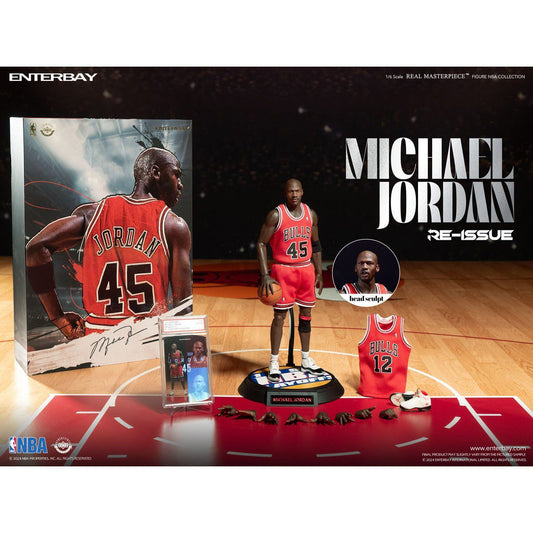 MICHAEL JORDAN ENTERBAY REAL MASTERPIECE REISSUE 1:6