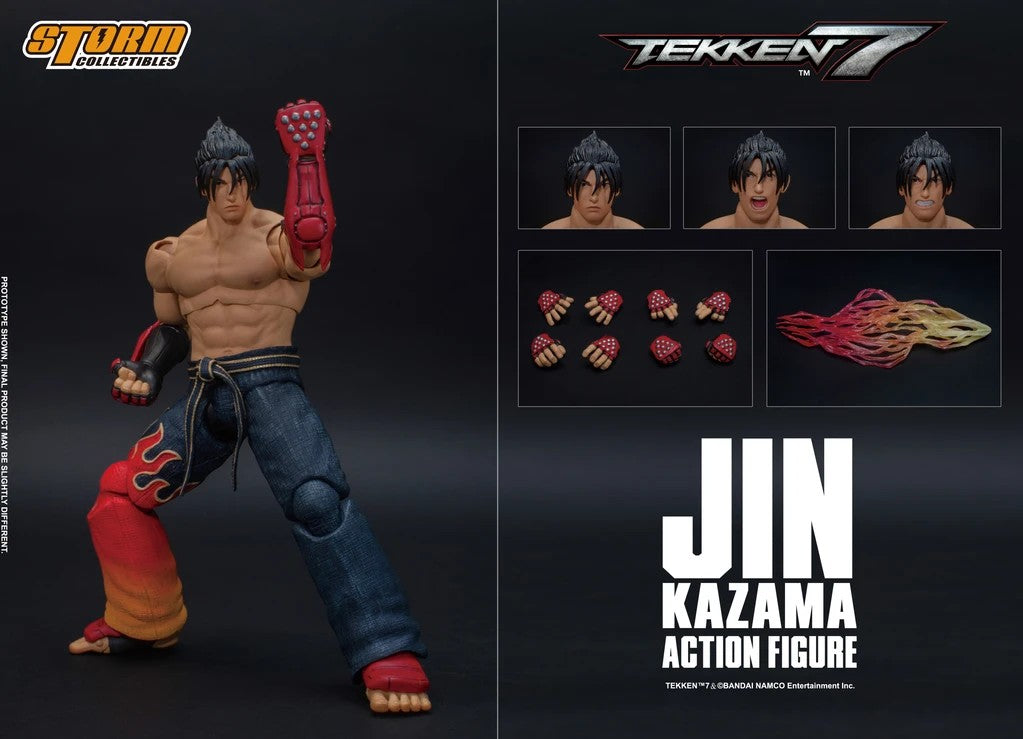 JIN KAZAMA TEKKEN STORM COLLECTIBLES