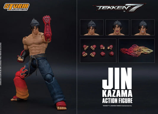 JIN KAZAMA TEKKEN STORM COLLECTIBLES