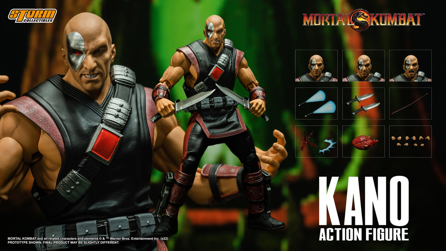 KANO MORTAL KOMBAT STORM COLLECTIBLES