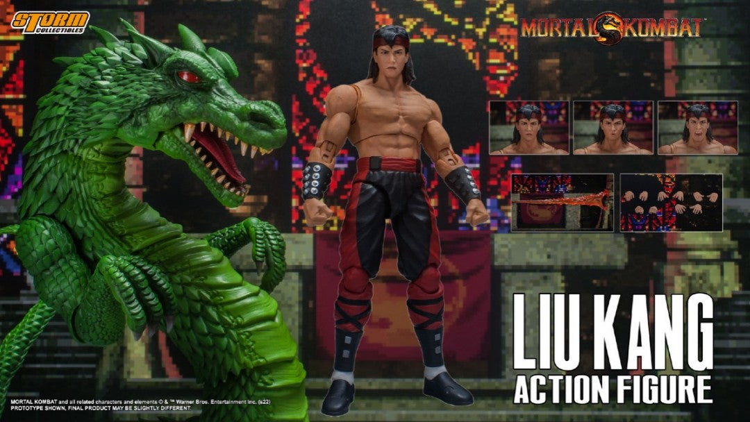 LIU KANG MORTAL KOMBAT STORM COLLECTIBLES