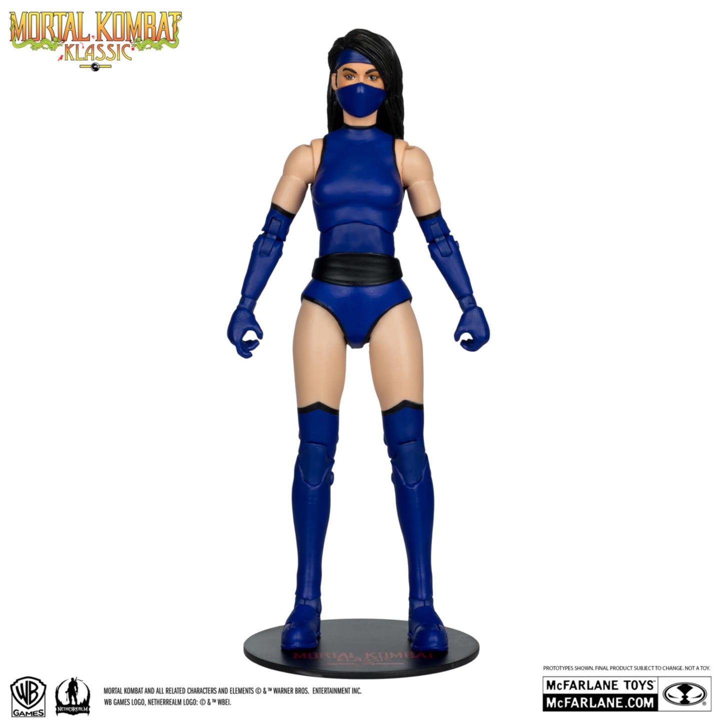 KITANA MORTAL KOMBAT KLASSIC MCFARLANE RED PLATINUM