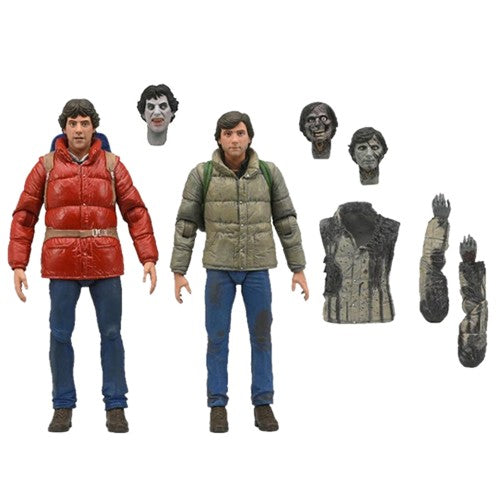 JACK GOODMAN Y DAVID KESSLER TWO PACK AN AMERICAN WEREWOLF IN LONDON NECA