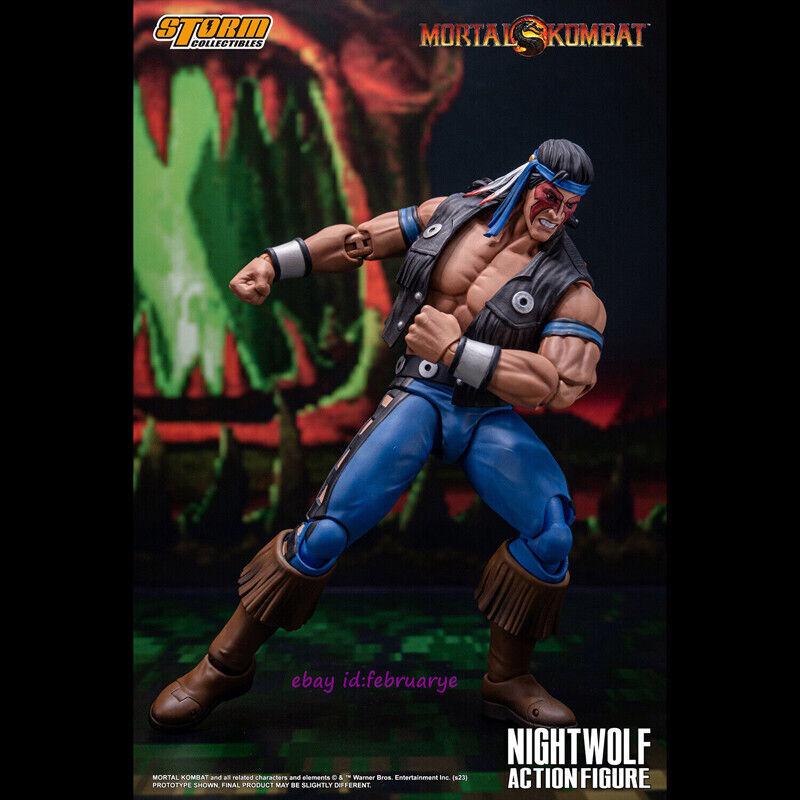 NIGHTWOLF MORTAL KOMBAT STORM COLLECTIBLES