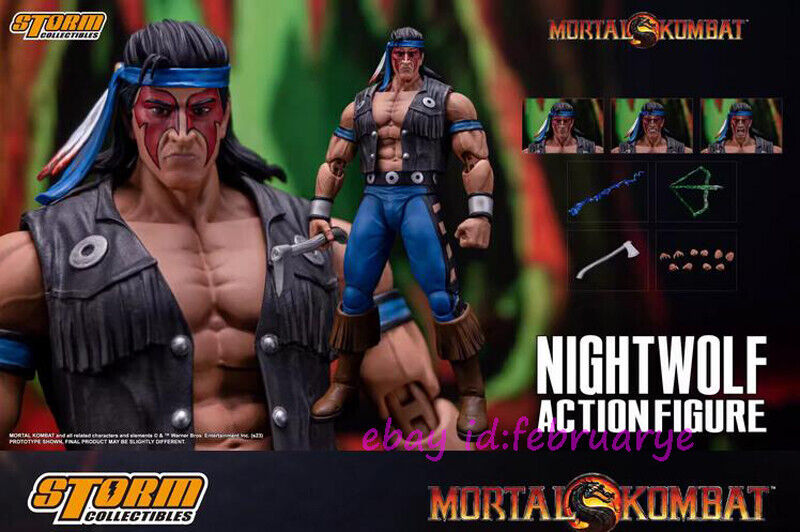 NIGHTWOLF MORTAL KOMBAT STORM COLLECTIBLES