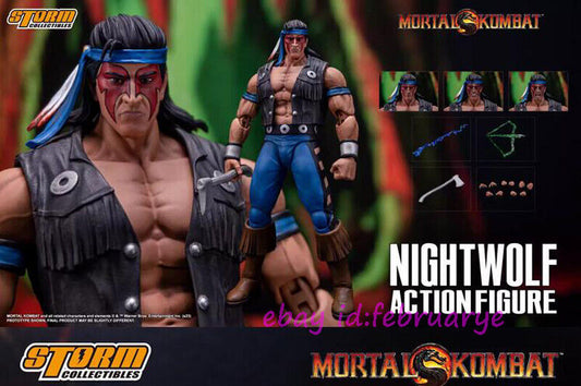 NIGHTWOLF MORTAL KOMBAT STORM COLLECTIBLES