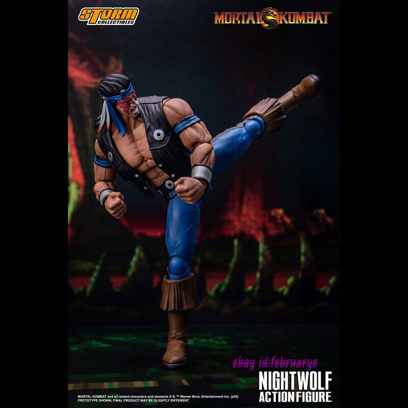 NIGHTWOLF MORTAL KOMBAT STORM COLLECTIBLES