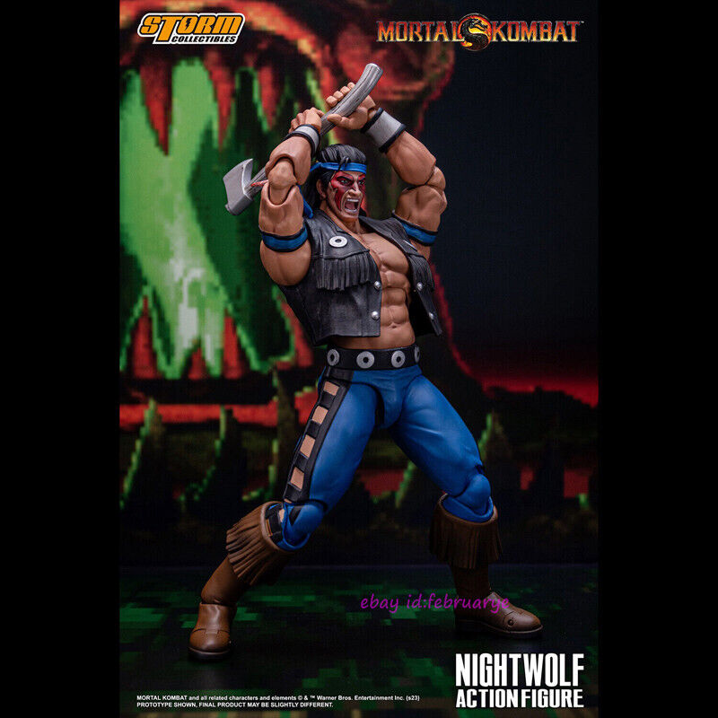 NIGHTWOLF MORTAL KOMBAT STORM COLLECTIBLES