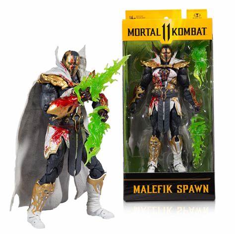 MALEFIK SPAWN BLOODY MORTAL KOMBAT MCFARLANE