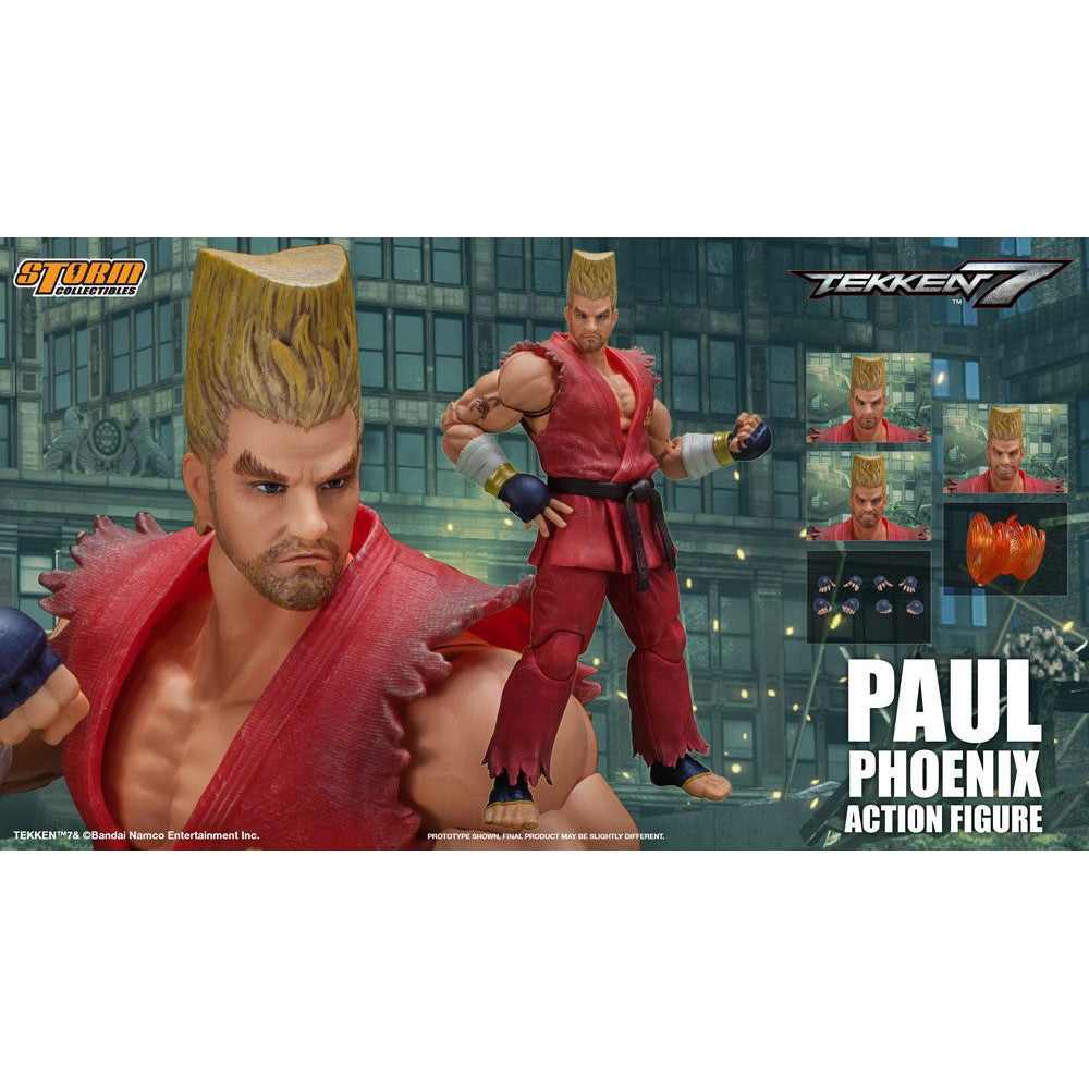 PAUL PHOENIX TEKKEN STORM COLLECTIBLES