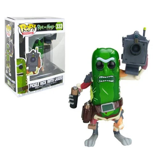 PICKLE RICK CON LASER #332 FUNKO POP