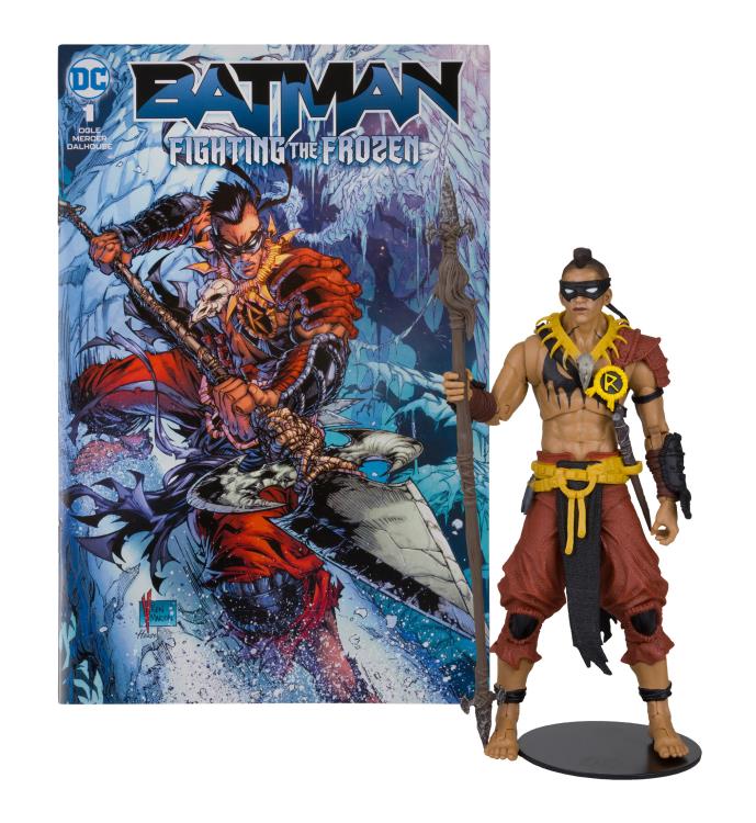 ROBIN FIGHTING THE FROZEN PAGE PUNCHERS MCFARLANE DC DIRECT