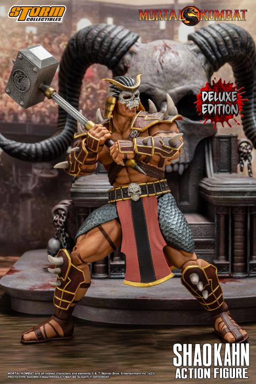 SHAO KHAN DELUXE EDITION STORM COLLECTIBLES