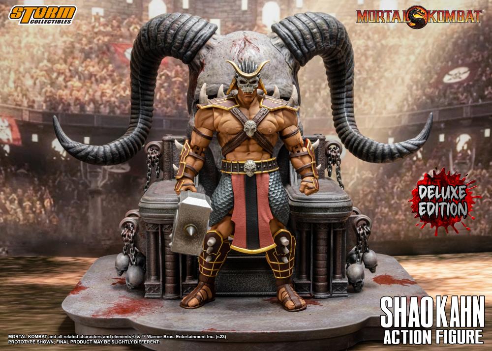 SHAO KHAN DELUXE EDITION STORM COLLECTIBLES