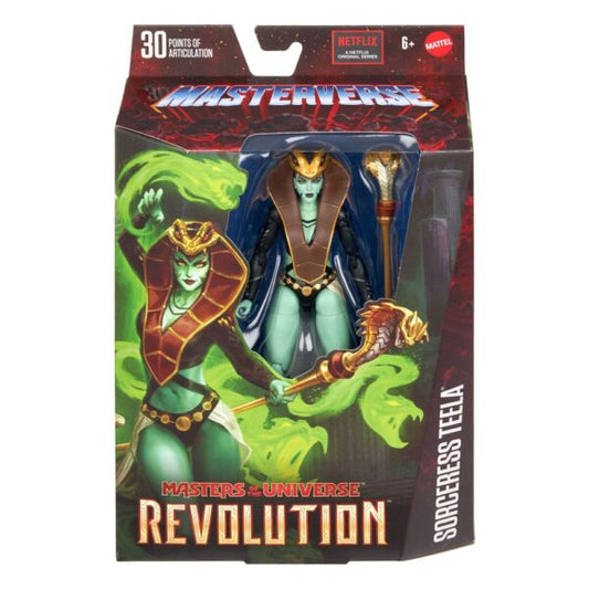 SNAKE SORCERESS TEELA  MASTERVERSE REVOLUTION MATTEL