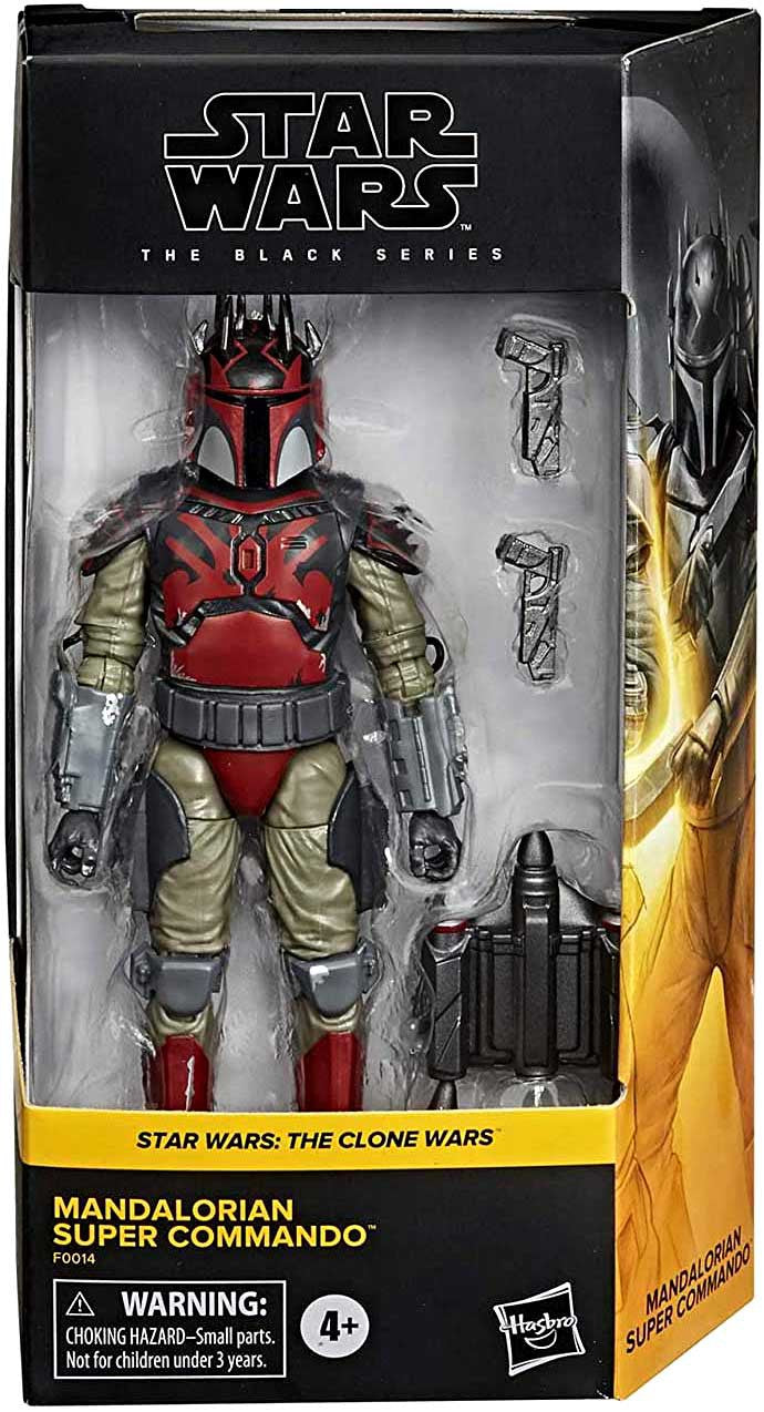 MANDALORIAN SUPER COMMANDO BLACK SERIES STAR WARS HASBRO ...