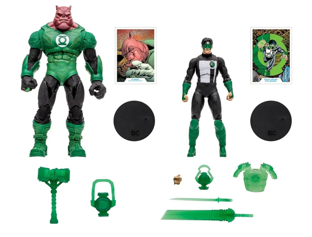 KILOWOG Y KYLE RAYNER TWO PACK DC MULTIVERSE MCFARLANE