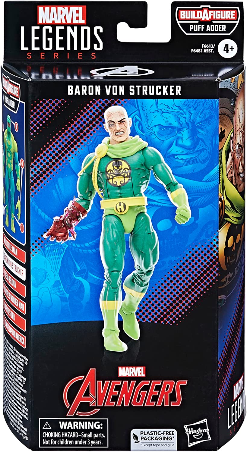 BARON VON STRUCKER  MARVEL LEGENDS HASBRO