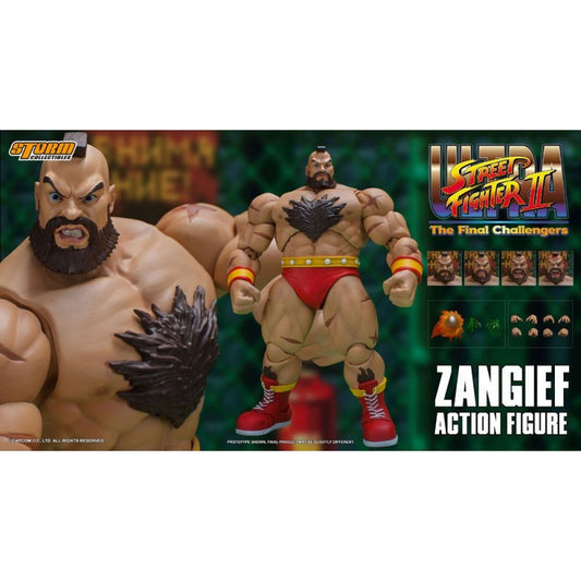ZANGIEF STREET FIGHTER II ULTRA STORM COLLECTIBLES