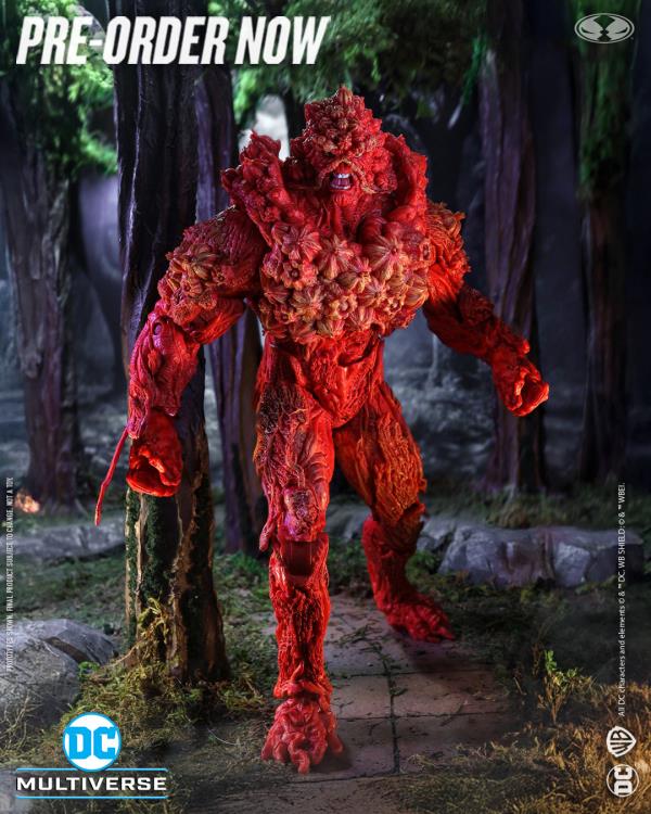 SWAMPTHING PLANET RANN MEGAFIGURA DC MULTIVERSE MCFARLANE