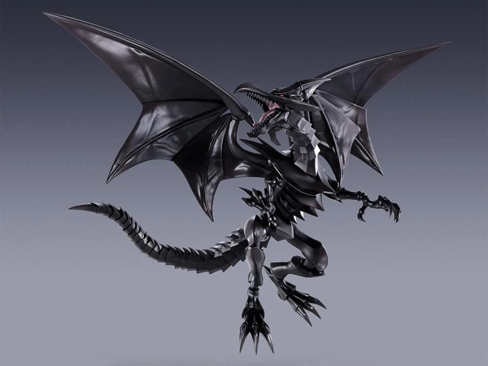 DRAGON NEGRO DE OJOS ROJOS RED EYES BLACK DRAGON YU GI OH S.H. MONSTER ARTS BANDAI