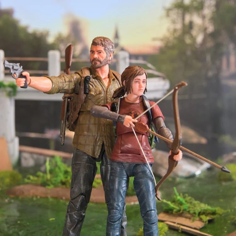 JOEL Y ELLIE THE LAST OF US SPIN MASTER