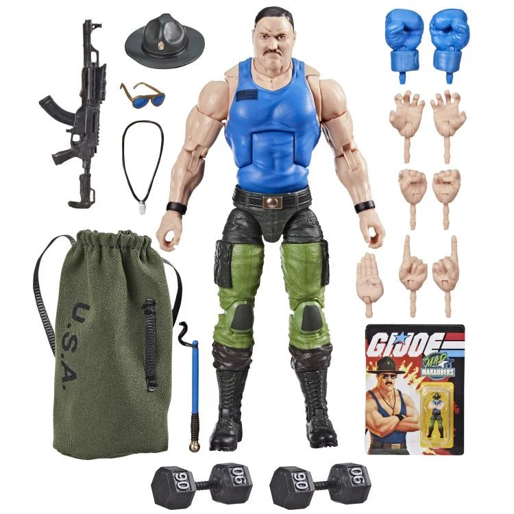 SGT SLAUGHTER MAD MARAUDERS G.I.JOE CLASSIFIED HASBRO