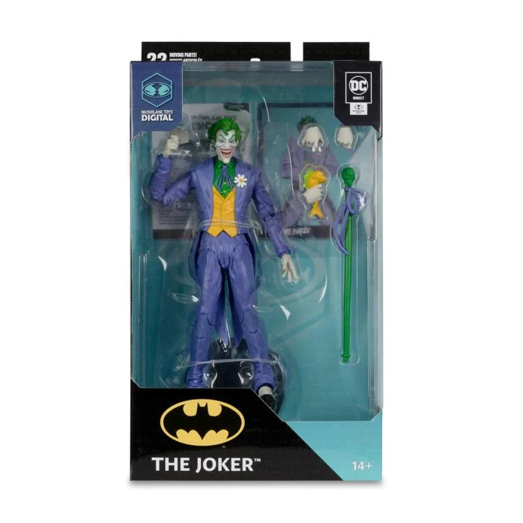 THE JOKER SILVER AGE DC MULTIVERSE DIGITAL MCFARLANE