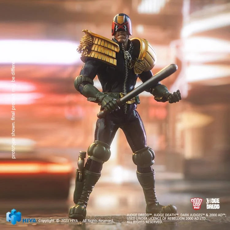 JUDGE DREDD HIYA TOYS PREVIEW EXCLUSIVE