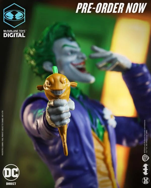 THE JOKER SILVER AGE DC MULTIVERSE DIGITAL MCFARLANE