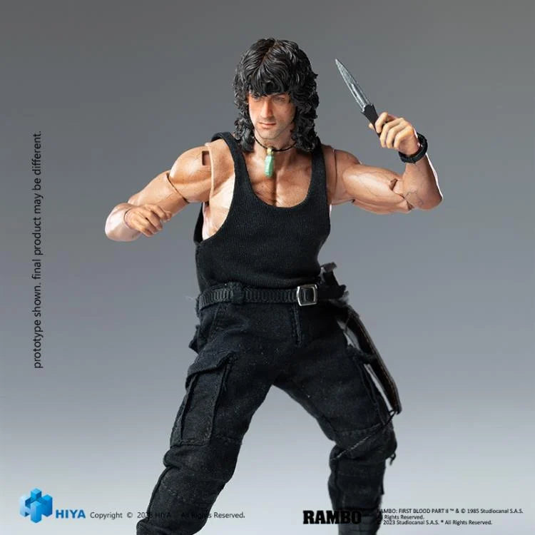 JOHN RAMBO lll EXQUISITE SUPER SERIES PX HIYA TOYS 1:12