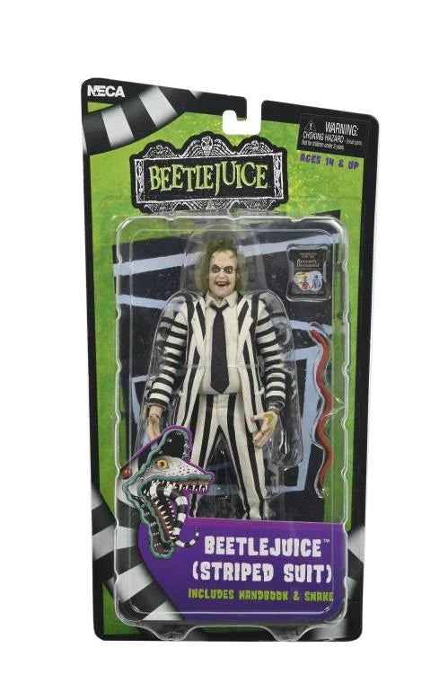 BEETLEJUICE 1988 (BLACK AND WHITE SUIT) NECA