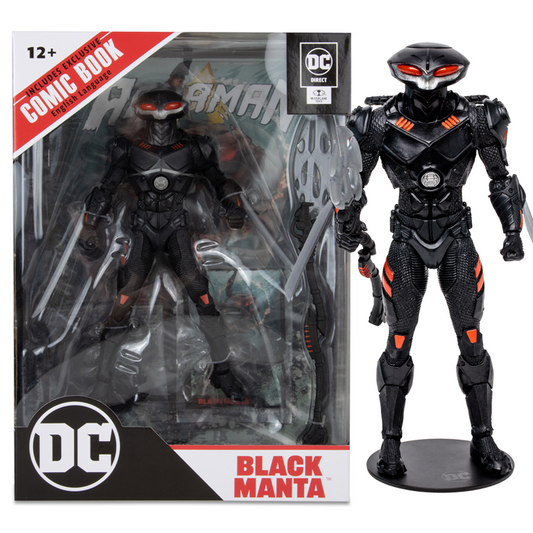 BLACK MANTA PAGE PUNCHER MCFARLANE