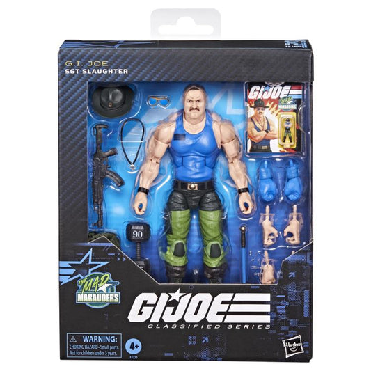 SGT SLAUGHTER MAD MARAUDERS G.I.JOE CLASSIFIED HASBRO