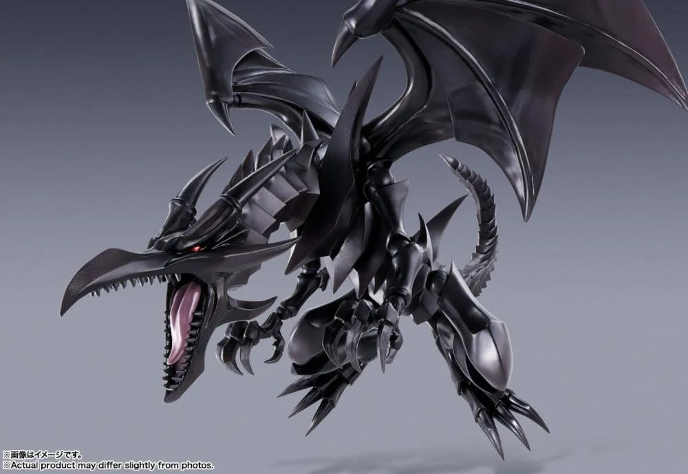 DRAGON NEGRO DE OJOS ROJOS RED EYES BLACK DRAGON YU GI OH S.H. MONSTER ARTS BANDAI