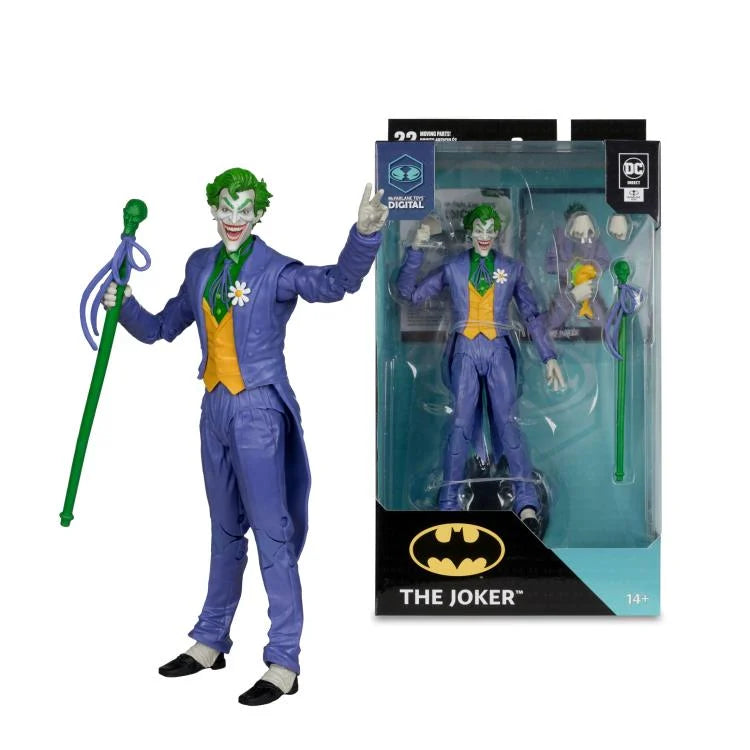 THE JOKER SILVER AGE DC MULTIVERSE DIGITAL MCFARLANE