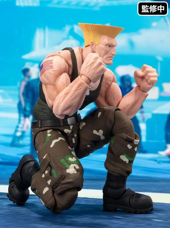 GUILE STREET FIGHTER S.H. FIGUARTS BANDAI