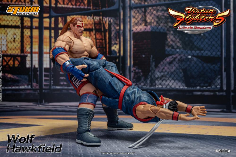 WOLF HAWKFIELD VIRTUAL FIGHTER STORM COLLECTIBLES