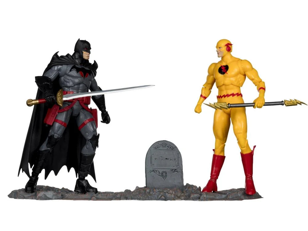 BATMAN VS PROFESSOR ZOOM 2PACK DC MULTIVERSE MCFARLANE