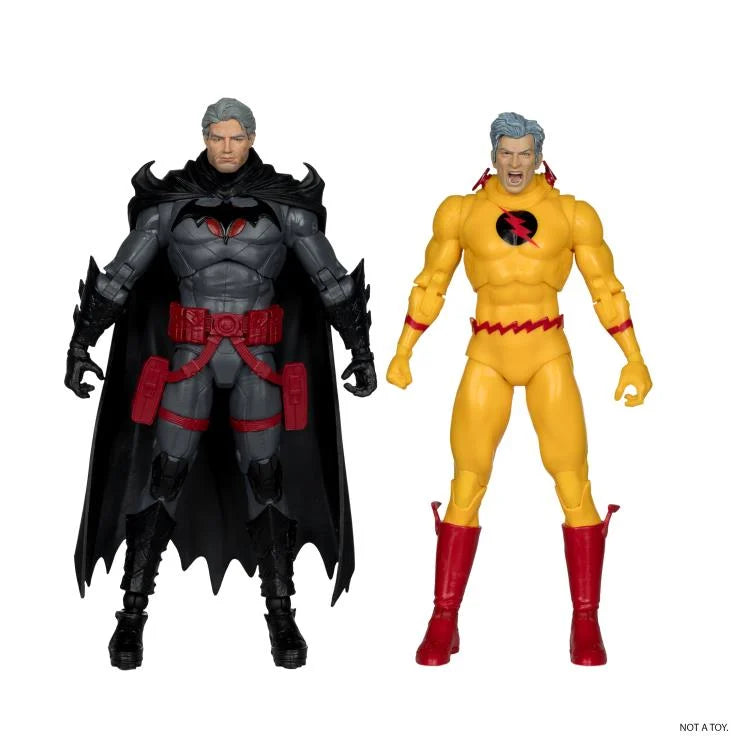 BATMAN VS PROFESSOR ZOOM 2PACK DC MULTIVERSE MCFARLANE